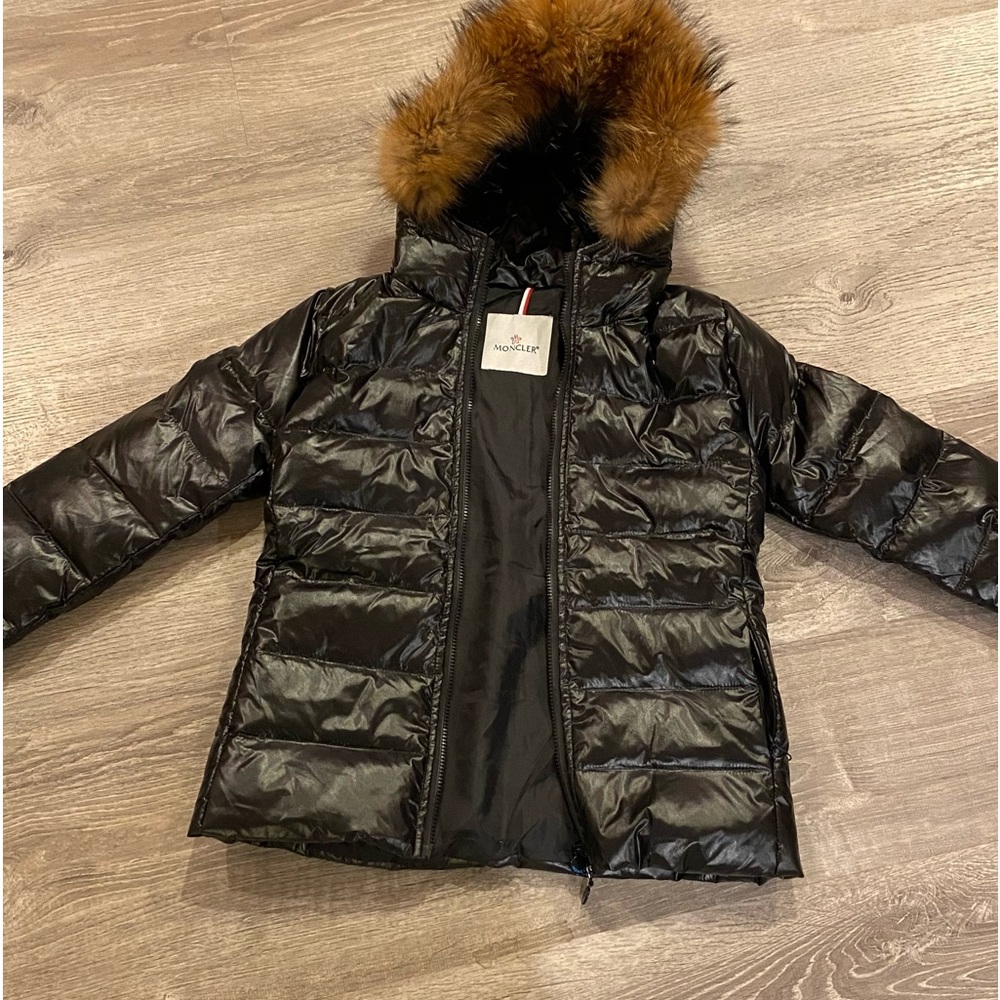 Black authentic Moncler winter coat, Never worn but took the tags off.